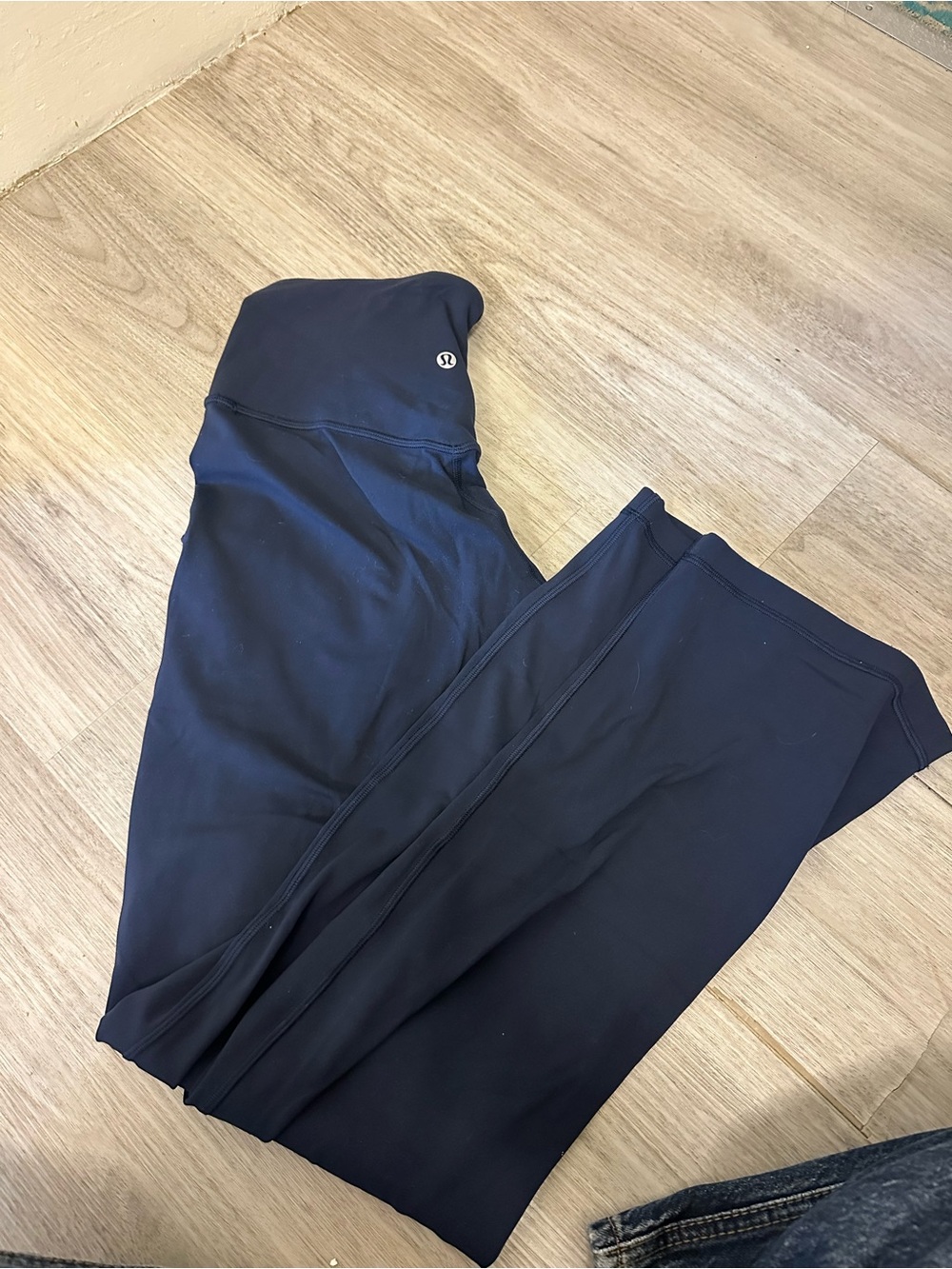 lululemon athletica Align-Wide Leg Navy Pants
